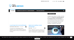 Desktop Screenshot of lampe-de-luminotherapie.com